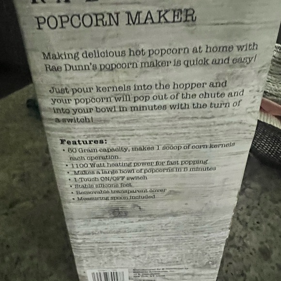 Rae Dunn popcorn maker - Picture 3 of 3